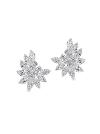 Zydo Women's Luminal 18k White Gold & Diamond Earrings In Diamond White Gold