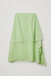 COS ORGANIC COTTON DOUBLE LAYER SKIRT,0896420001001