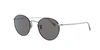 Oliver Peoples Ov1186s Coleridge Sun Metal And Crystal Round Sunglasses In Carbon Grey