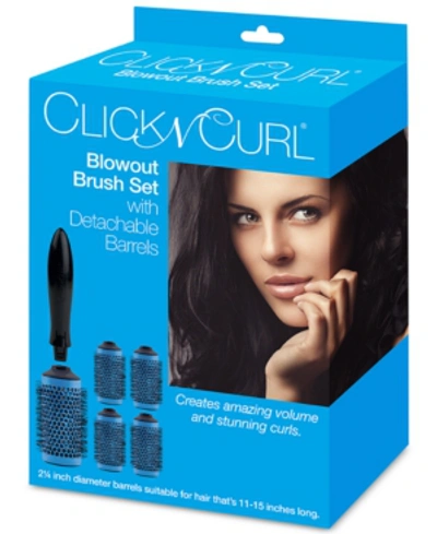 Bio Ionic Click N Curl 2.25" Blowout Brush Set Bedding In Large