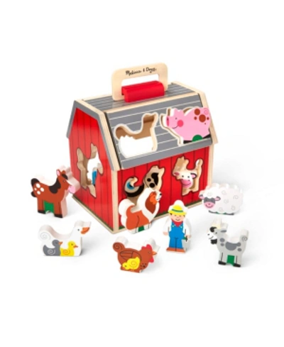 Melissa & Doug Melissa And Doug Take Along Sorting Barn In No Color