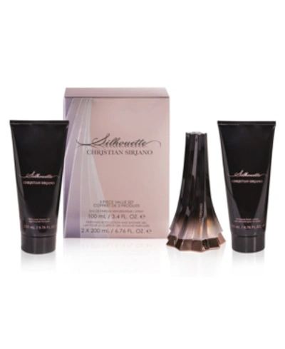 Christian Siriano Silhouette Women's 3 Piece Gift Set