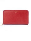 AVENUE 67 RED LEATHER WALLET,11418863