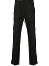 Maison Margiela Four Stitch Detail Tailored Trousers In Black