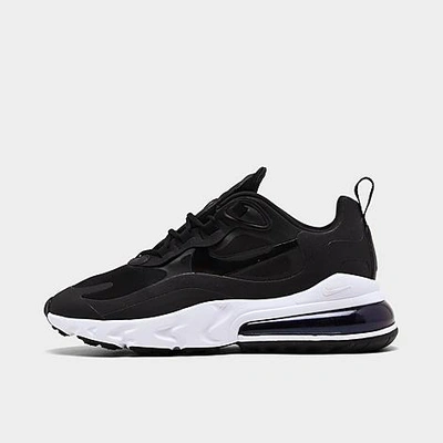 Nike Air Max 270 React Women's Shoe In Black,white,black