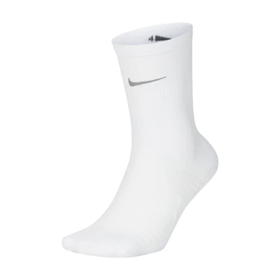 Nike Spark Lightweight Crew Running Socks In White