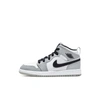 Jordan 1 Mid Little Kids' Shoe In Grey