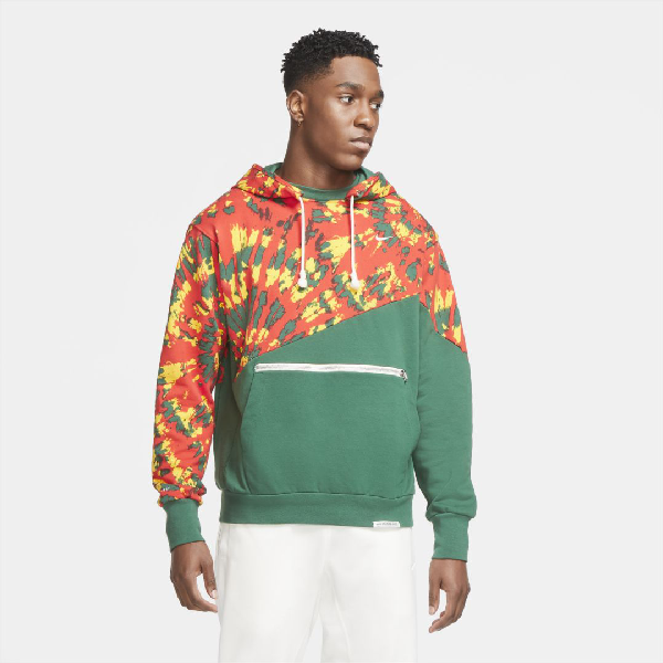 Nike Throwback Men's Basketball Pullover Hoodie In Green ModeSens