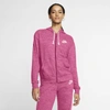 Nike Sportswear Gym Vintage Women's Full-zip Hoodie (pinksicle) In Pinksicle,sail