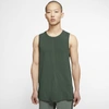 Nike Yoga Men's Tank (galactic Jade) In Galactic Jade,black