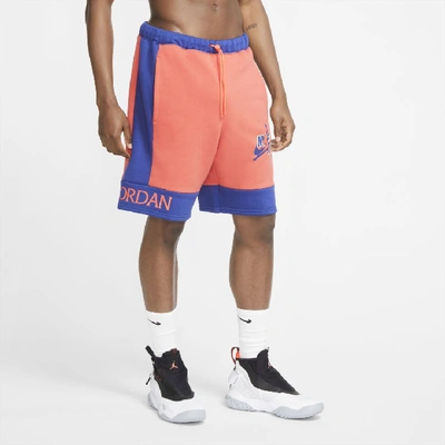 Jordan Jumpman Classics Men's Fleece Shorts In Red