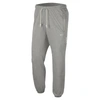 Nike Men's Standard Issue Dri-fit Basketball Pants In Dark Grey Heather/pale Ivory