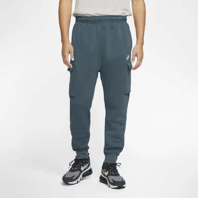 Nike Sportswear Club Fleece Men's Cargo Pants In Blue