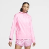 Nike Essential Women's Running Jacket In Pink Glow,firewood Orange