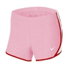 Nike Kids' Big Girls Dri-fit Dry Tempo Running Shorts In Pink,white,university Red,white