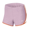Nike Dri-fit Tempo Big Kids' Running Shorts In Light Arctic Pink,white,camellia,white