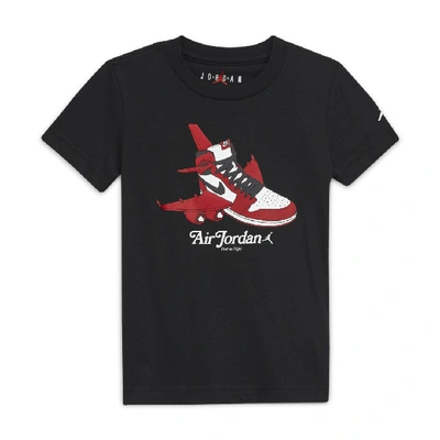 Jordan Babies' Toddler T-shirt In Black