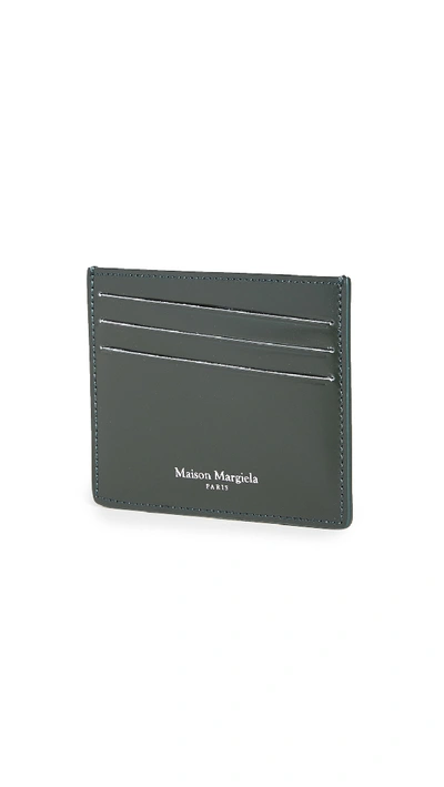 Maison Margiela Recovery Card Holder In Green Gables