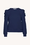 Rebecca Minkoff Janine Sweatshirt In Navy
