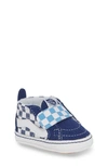 Vans Babies' 'sk8-hi' Crib Sneaker In True Navy/ Bonnie Blue