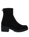 Docksteps Ankle Boots In Black