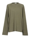 James Perse Sweatshirt In Military Green