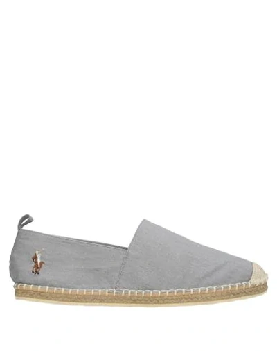 Polo Ralph Lauren Espadrilles In Light Grey