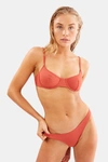 Solid & Striped Eva Bikini Bottom In Riad In Riad