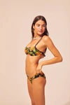 Solid & Striped The Mimi Bikini Bottom In Groovy Floral