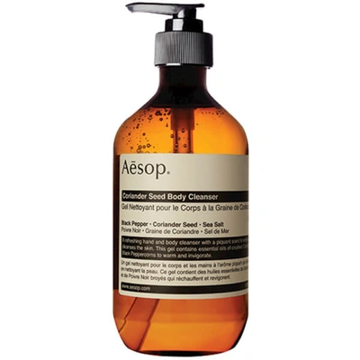 Aesop 16.9 Oz. Coriander Seed Body Cleanser In White