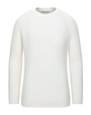 Grey Daniele Alessandrini Sweaters In White