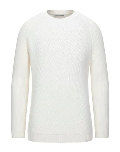 Grey Daniele Alessandrini Sweaters In White
