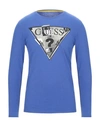 Guess T-shirt In Blue