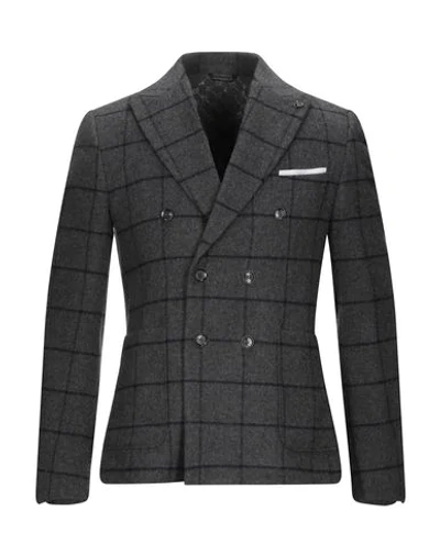 Daniele Alessandrini Suit Jackets In Grey