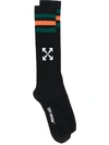 OFF-WHITE EXTRA LONG SPORT SOCKS,OMRA026E20KNI001