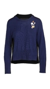Marc Jacobs The Diy Colour-block Jumper In Navy Multi