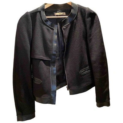 Pre-owned Balenciaga Leather Jacket In Black