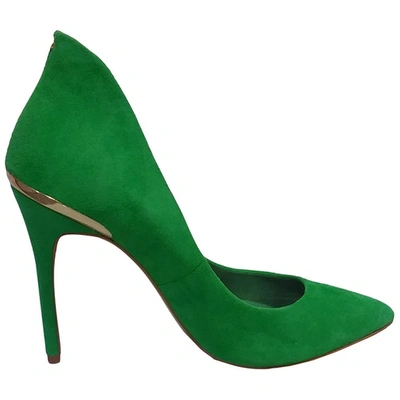 Pre-owned Ted Baker Green Leather Heels