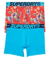 SUPERDRY ORGANIC COTTON CLASSIC BOXER DOUBLE PACK,10781166000373BE001