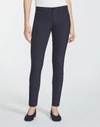 Lafayette 148 Acclaimed Stretch Mercer Pant In Blue
