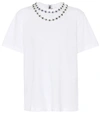 CHRISTOPHER KANE 水晶缀饰棉质T恤,P00481623