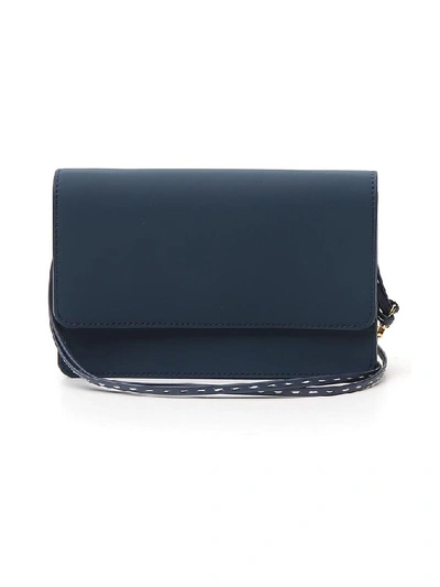 Jacquemus Blue Leather Shoulder Bag