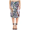 TORY BURCH TORY BURCH CONTRASTING PANELLED PLEATED SKIRT