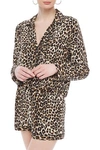 EQUIPMENT LILLIAN LEOPARD-PRINT WASHED-SILK PAJAMA SET,3074457345622922370