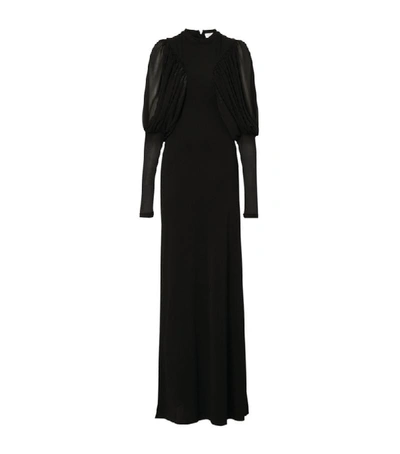 Burberry Juliet-sleeved Gown