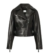 BURBERRY LEATHER BIKER JACKET,15513167