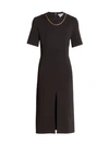 GIVENCHY Chain-Neck Sheath Dress