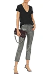 Iro Rodeo Low-cut T-shirt In Black