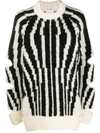BURBERRY CUT-OUT OVERSIZED JUMPER