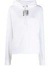 BURBERRY ZEBRA-PRINT LONG-SLEEVE HOODIE